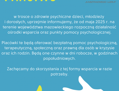 Informacje o ośrodkach i punktach wsparcia w sytuacjach kryzysowych