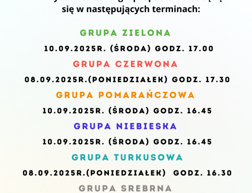 Zebrania organizacyjne w roku szkolnym 2025/2026