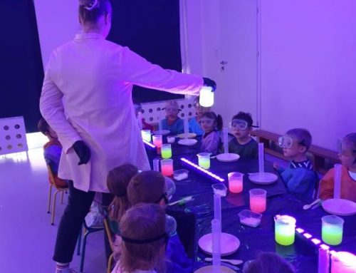 Warsztaty fluorescencyjne- grupa żółta i zielona