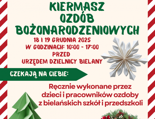 kiermasz ozdób świątecznych w ramach WOŚP