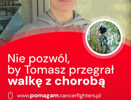 Zbiórka dla Tomka Siniuka-pomóż wygrać walkę z białaczką!