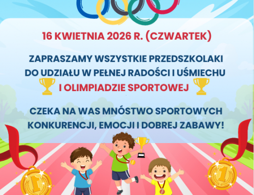 I Olimpiada Sportowa w Przedszkolu nr 340″ Kasztanowego Ludka”