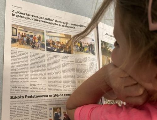 Promocja projektu Erasmus + “Szukając europejskich inspiracji” w lokalnych mediach – artykuł w „Gazecie Bielańskiej”