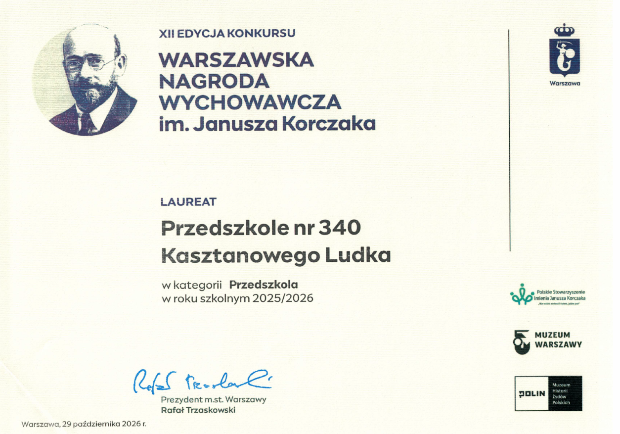 Nagroda korczakowska przedszkole